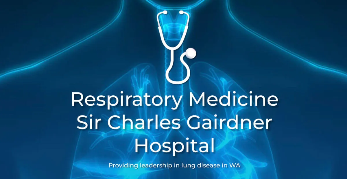Consultants Respiratory Medicine Sir Charles Gairdner Hospital